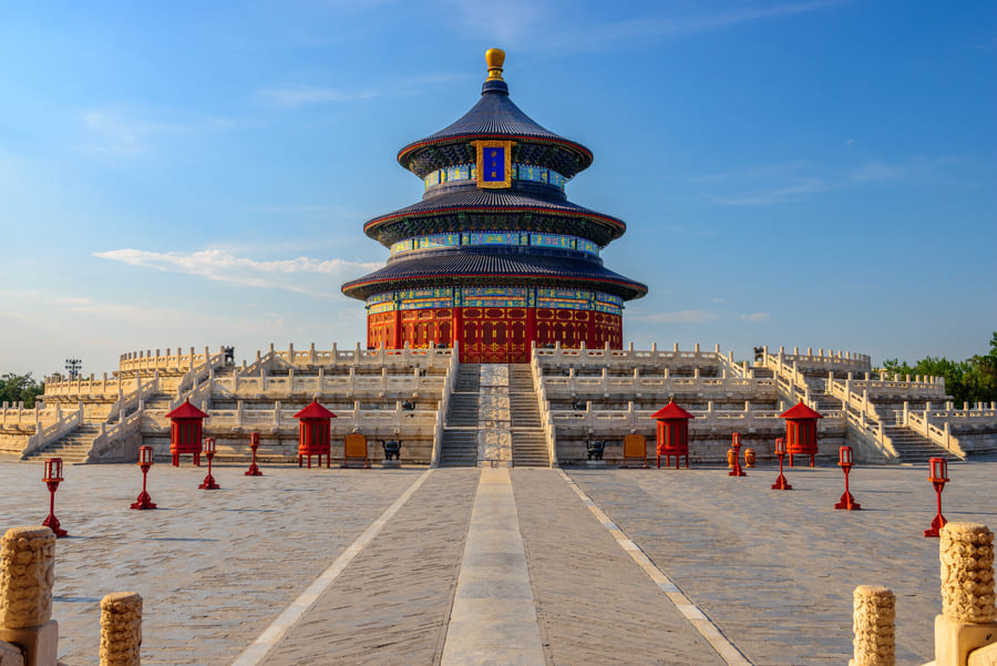 Templo en Beijing, China